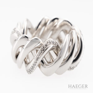 Wempe Sensual Dream Dancer Ring Gr55 Weißgold Full Set 2014