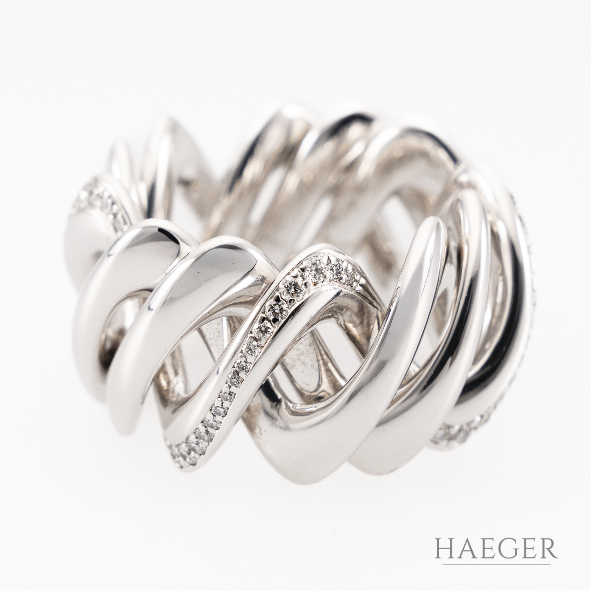 Wempe Sensual Dream Dancer Ring | Gr. 55 | 750/- Weißgold | Full Set 2014