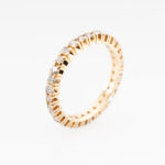 Ring mit Diamanten Gelbgold 18 Karat Vorschau