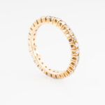 Ring mit Diamanten Gelbgold 18 Karat Vorschau