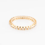 Ring mit Diamanten Gelbgold 18 Karat Vorschau