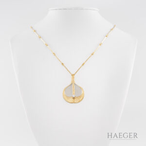 Lapponia Collier Gelb; Weissgold 18 Karat
