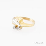 Lapponia Ring Gr51 750 Gelbgold Weißgold Vorschau