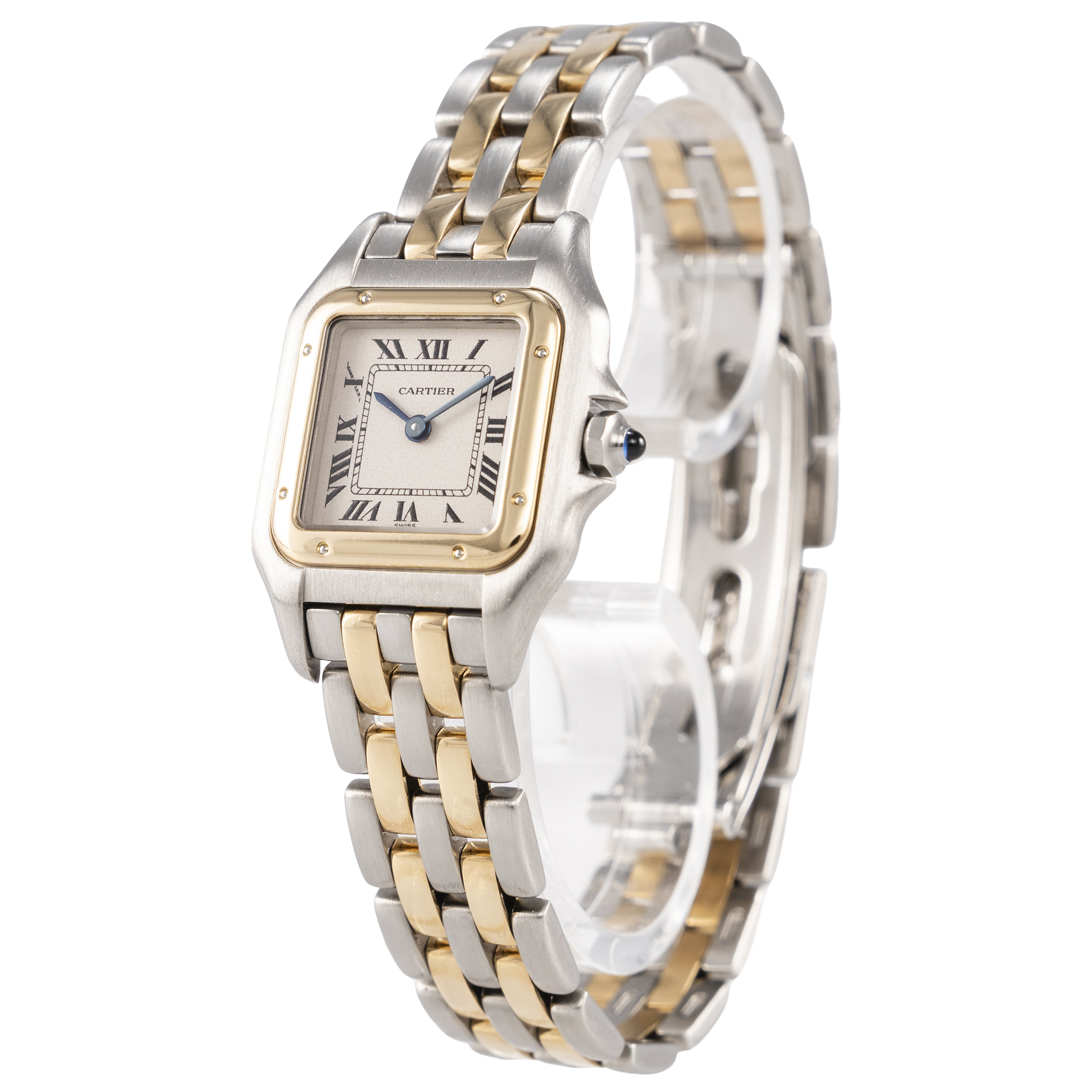 Cartier Panthere Uhr Gelbgold Stahl