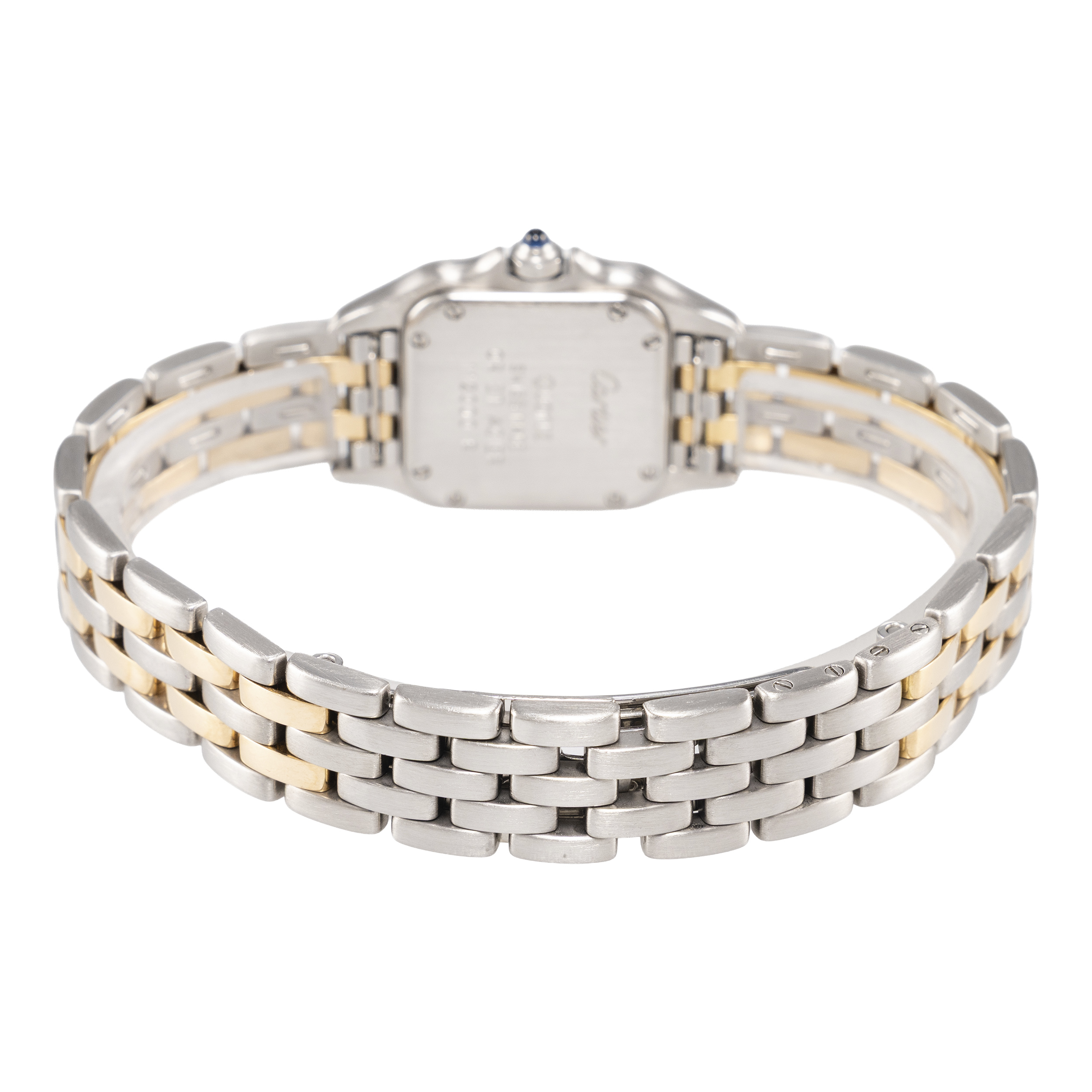 Cartier Panthere Uhr Gelbgold Stahl