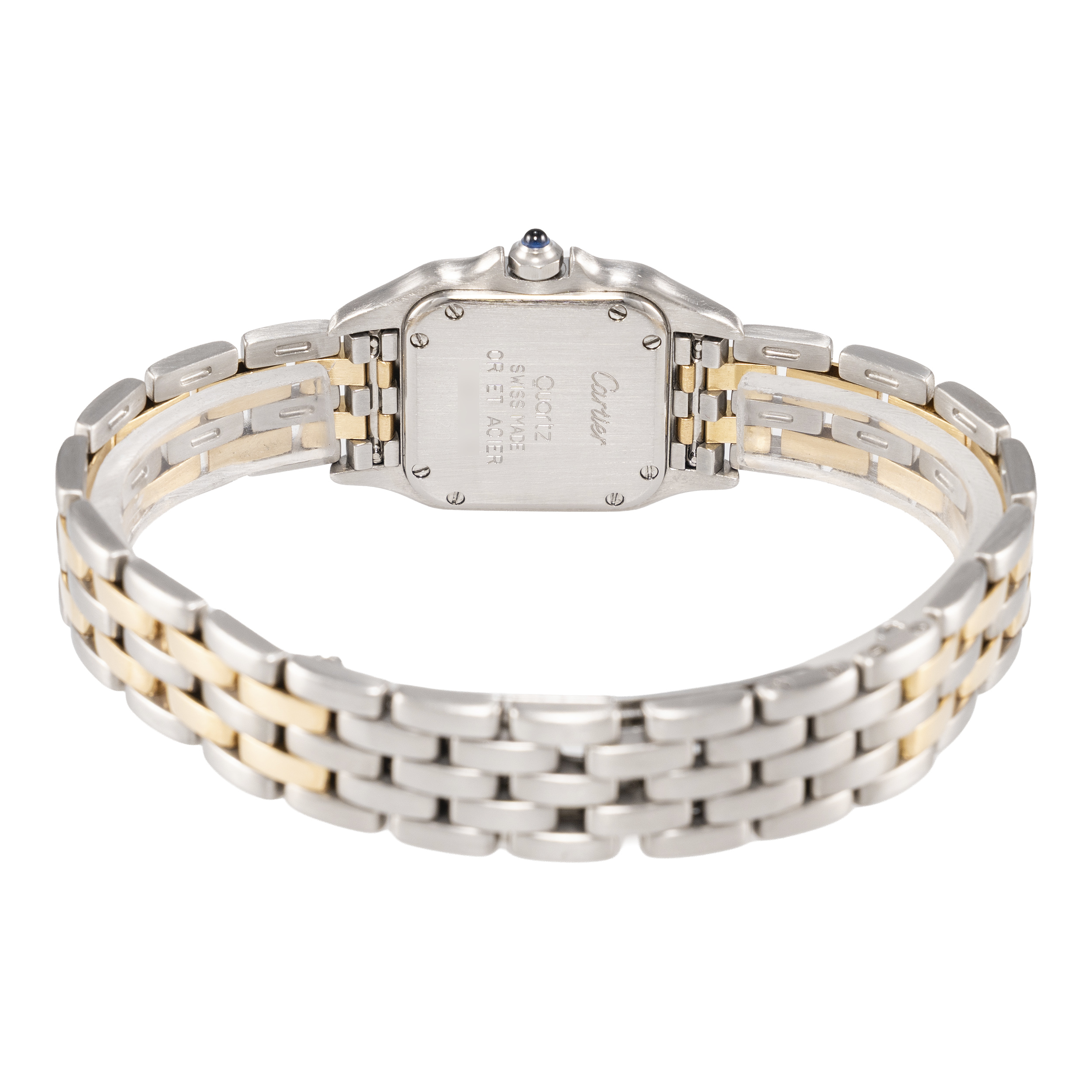 Cartier Panthere Uhr Gelbgold Stahl