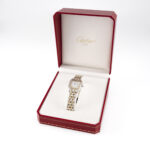 Cartier Panthere Damenuhr Stahl Gold Vorschau