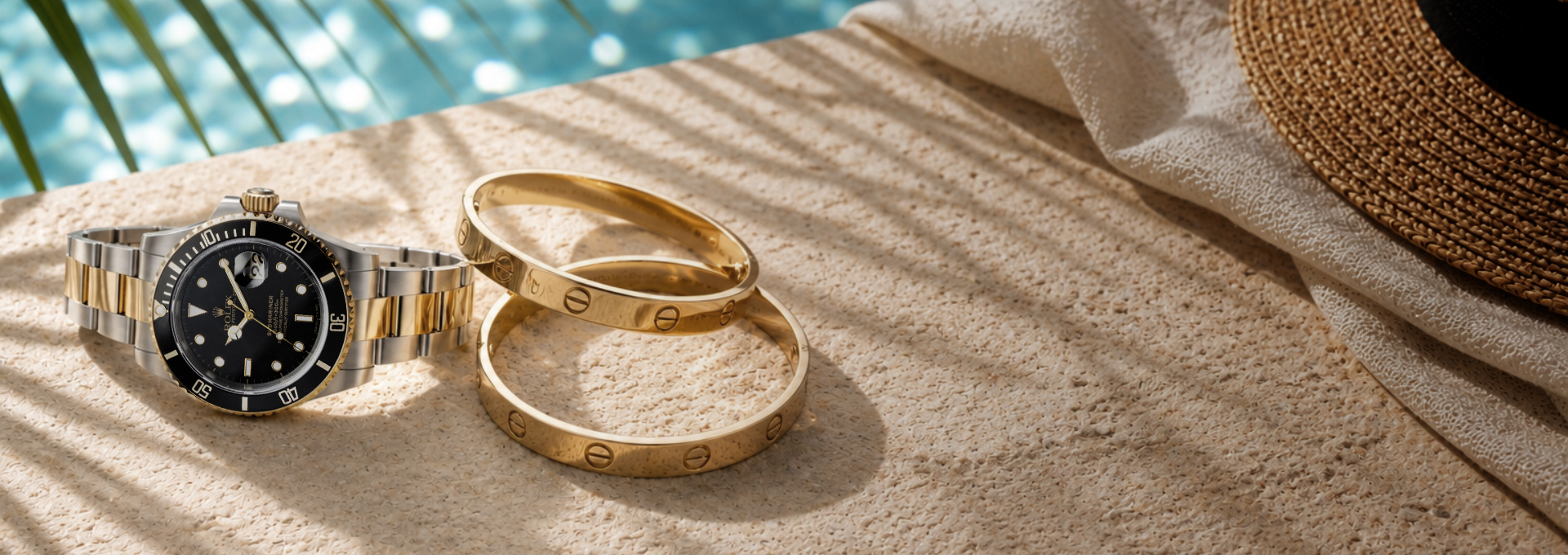 Sommer Looks Schmuck und Uhren