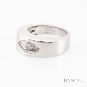Happy Diamonds Eye Ring Weissgold 18 Karat