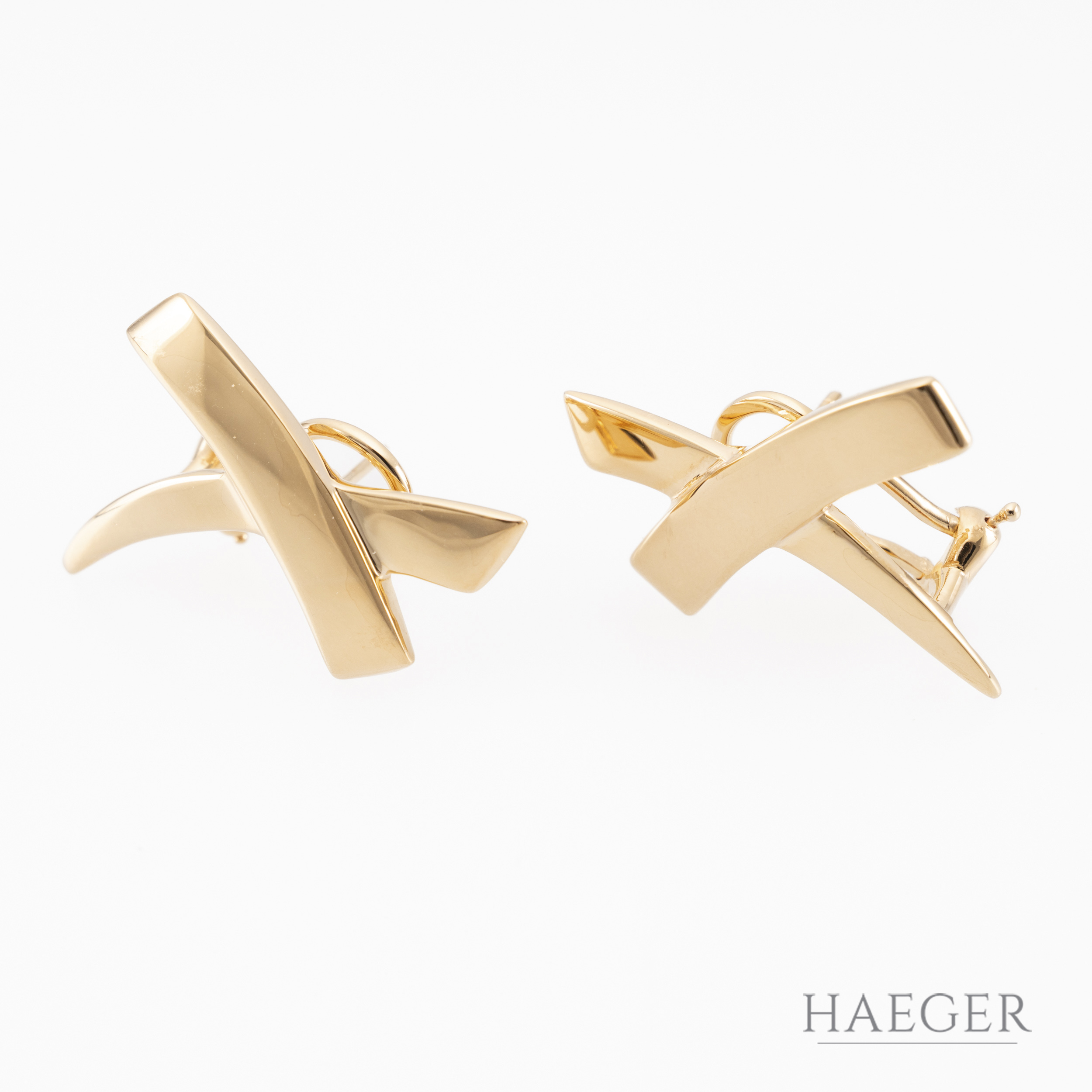 Tiffany & Co. Paloma Picasso Ohrstecker | 750/- Gelbgold