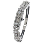 IWC Art Deco Armbanduhr mit ca. 2,84 ct Diamanten latin Revision April 2025 Vorschau
