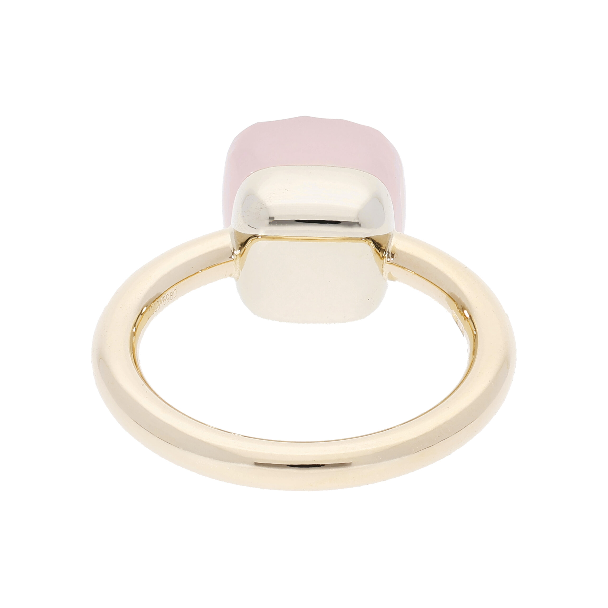 Pomellato Nudo Ring mit Rosenquarz Gr 54 Rosegold inkl Zertifikat