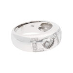 Chopard Happy Diamonds Love Ring Gr 51 Weißgold inkl Zertifikat 1995 Vorschau