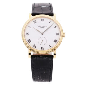 Patek Philippe Calatrava Gelbgold Ref 5119J-001 Full Set 2002