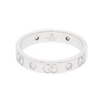 Gucci Ring Gr 54,5 750 Weißgold Vorschau