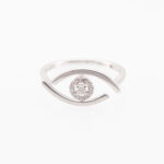 Messika Lucky Eye Ring mit Diamanten Gr 52 Weißgold Full Set Vorschau