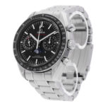 Omega Speedmaster Moonphase Co-Axial Master Chronometer Chronograph 44.25mm aus Edelstahl Ref. 304.30.44.52.01.001 Full Set mit schwarzem Zifferblatt und Edelstahlarmband Vorschau