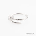 Cartier Juste un Clou Ring kleines Modell Gr 54 Weißgold Full Set 2022 Vorschau