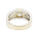 Ring mit 2,10 ct Diamanten Gr53 Gelbgold Weißgold inkl Zertifikat Vorschau