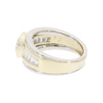 Ring mit 2,10 ct Diamanten Gr53 Gelbgold Weißgold inkl Zertifikat Vorschau