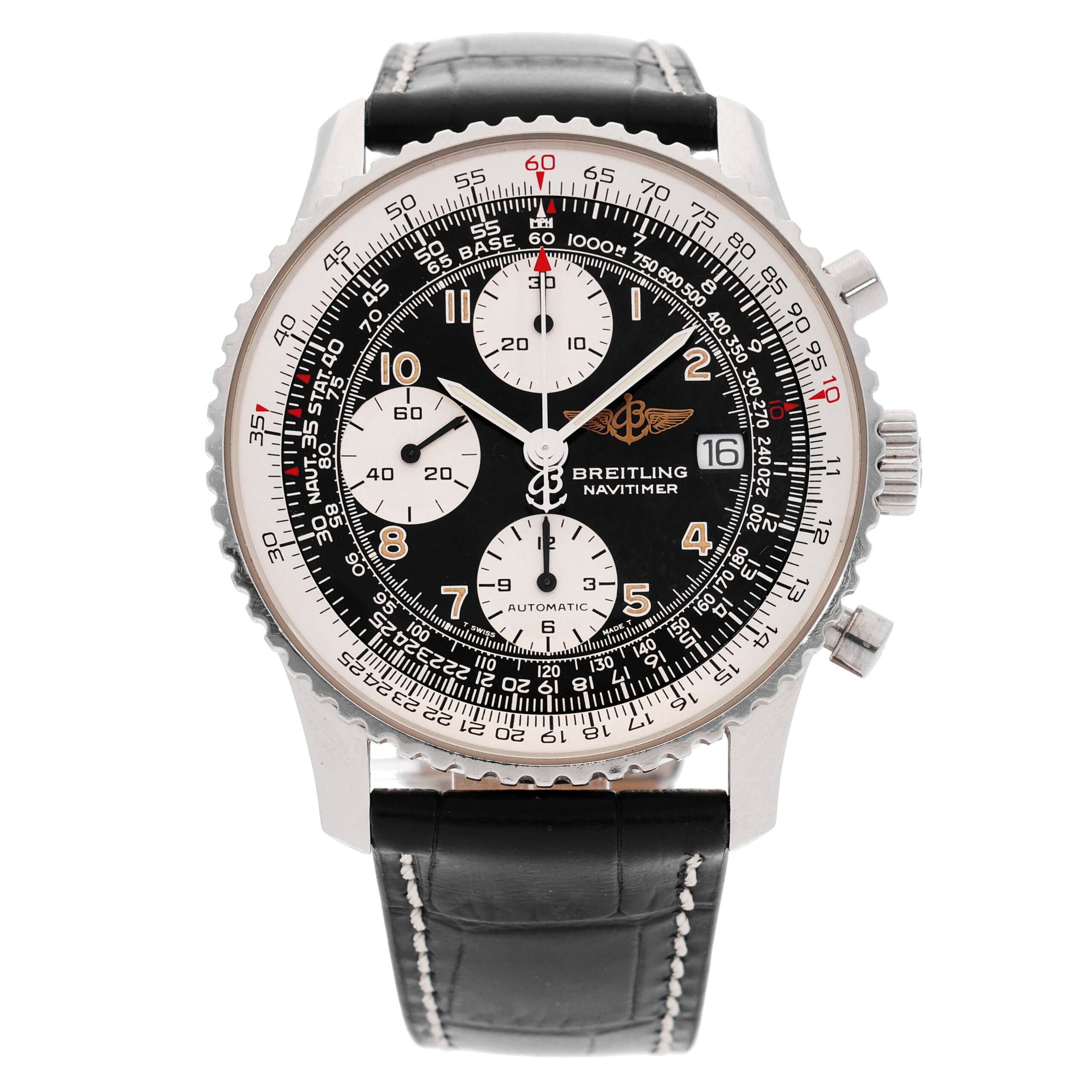 Breitling Old Navitimer Ref 13022 inkl Papieren 1995 Revision Juni 2026
