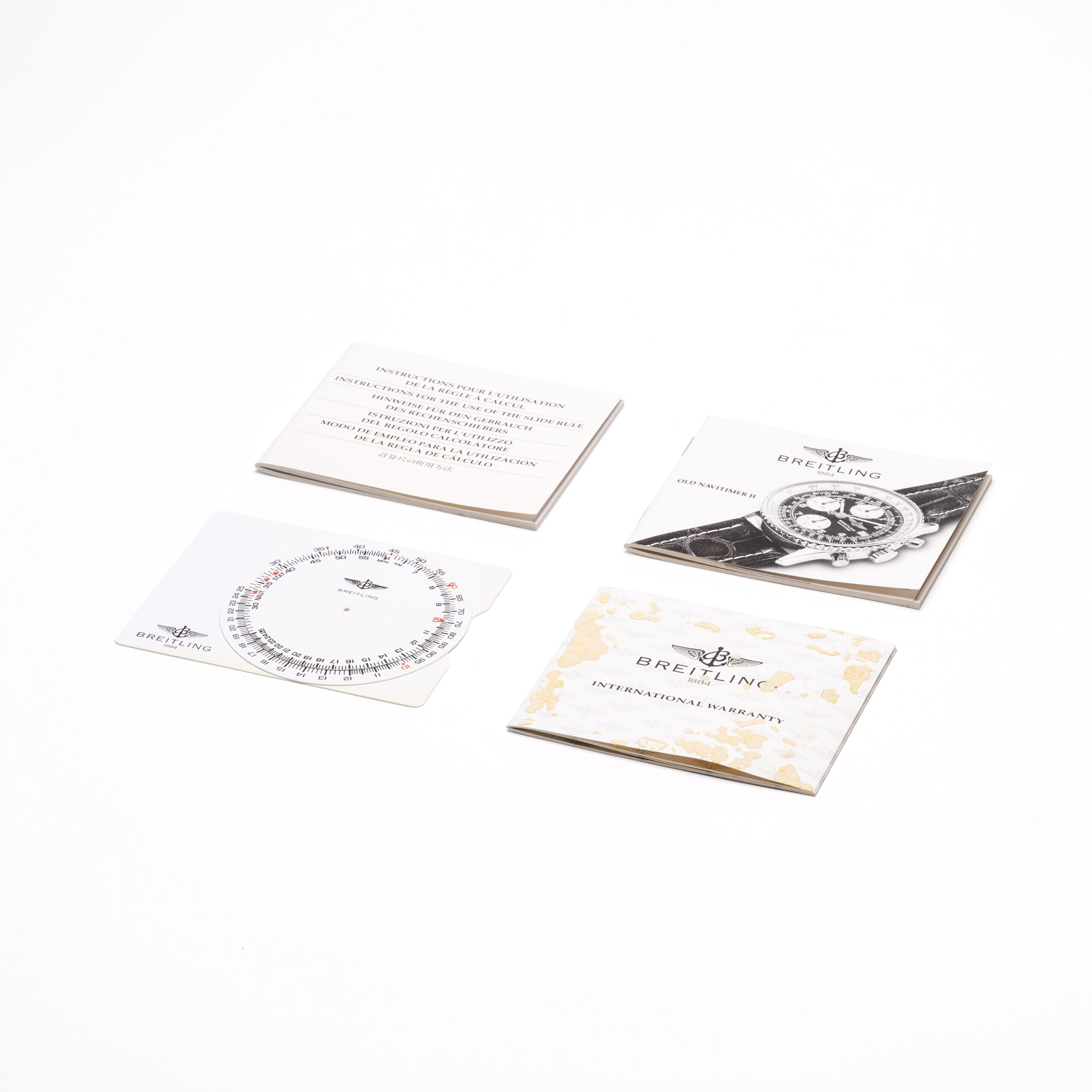 Breitling Old Navitimer Ref 13022 inkl Papieren 1995 Revision Juni 2026