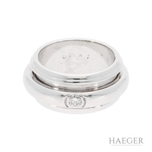 Piaget Possession Ring mit Diamanten Gr 56 Weißgold