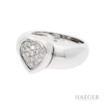 Piaget Heart Ring mit Diamanten Gr 55 Weißgold Vorschau