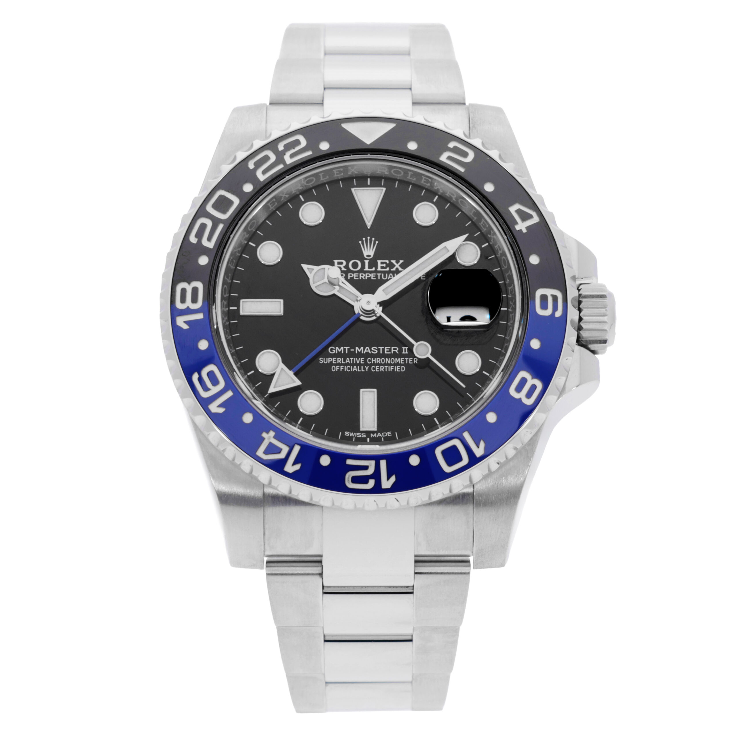 Rolex GMT-Master II | 40 mm | Stahl | Ref. 116710BLNR | Full Set 2017