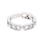 Messika Move Link Ring mit Diamanten Gr 54 Weißgold Vorschau
