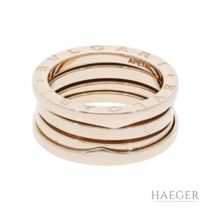 Bulgari Bzero1 3 band Ring Gr54 750 Rosegold
