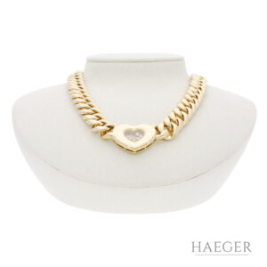 Chopard Happy Diamonds Collier 42 cm Gelbgold