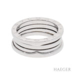 Bulgari Bzero1 3-Band Ring Gr 60 Weißgold Vorschau