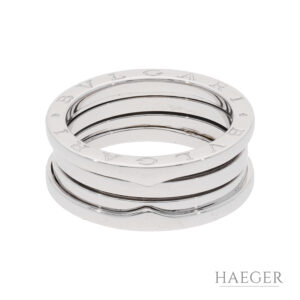 Bulgari B.zero1 3-Band Ring | Gr. 60 | 750/- Weißgold