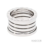 Bulgari B.zero1 4-Band Ring Gr 52 Weißgold Vorschau