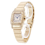 Cartier Santos Galbee mit Diamanten Gelbgold Ref 866931 inkl Box Revision Juli 2026 Vorschau