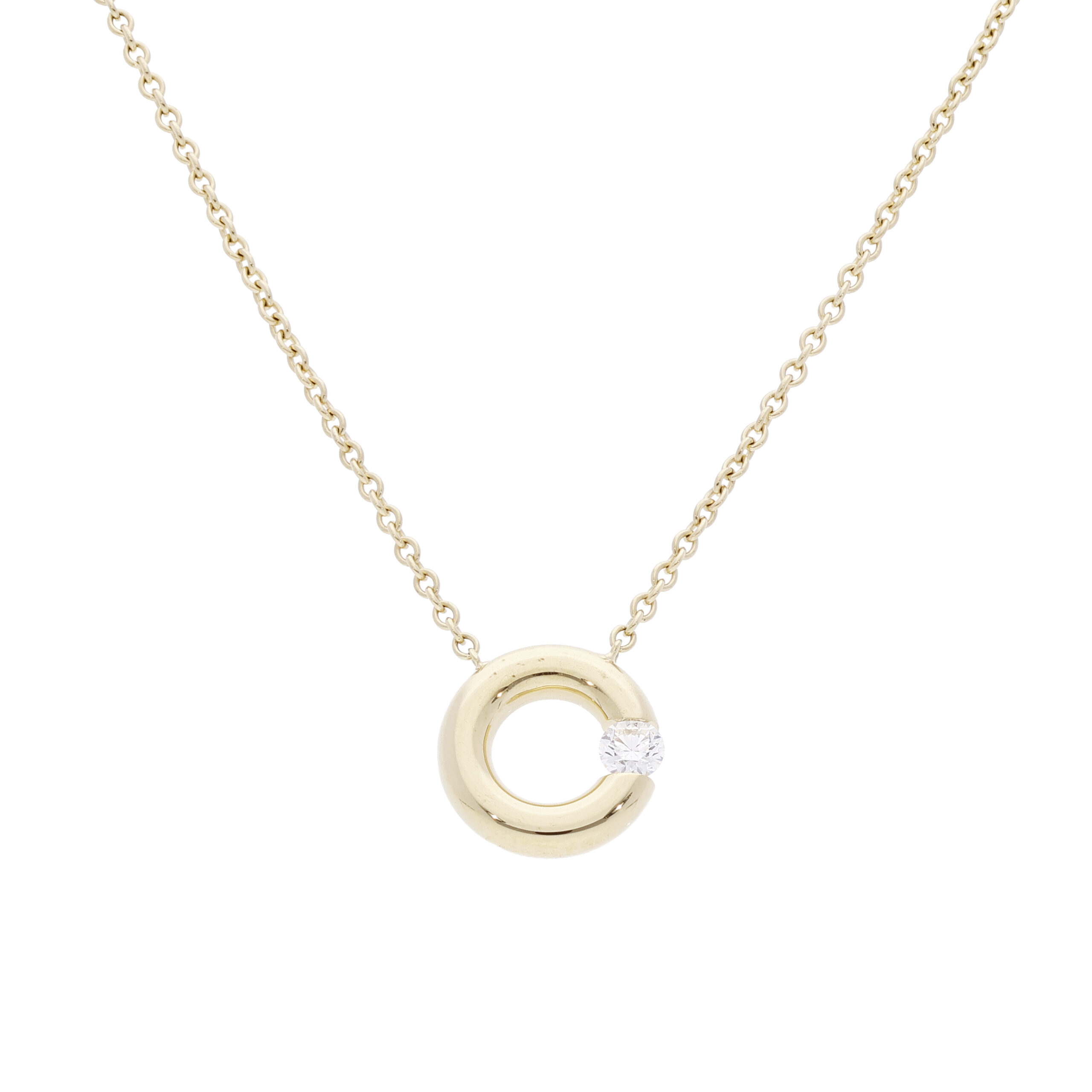 Niessing Spannring Collier 50 cm Gelbgold