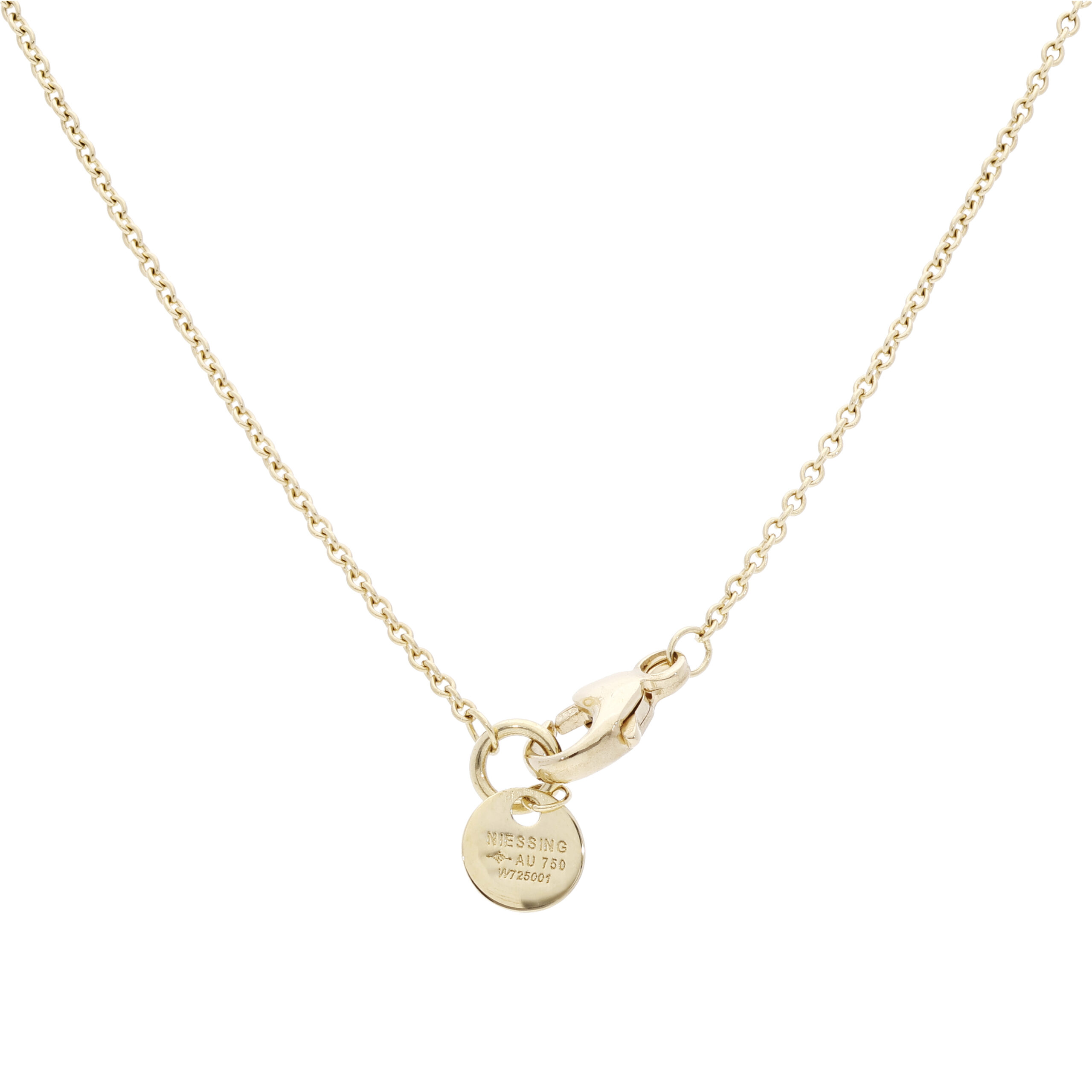Niessing Spannring Collier 50 cm Gelbgold