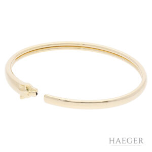 Cartier Panthere Armreif kleines Modell 20cm Gelbgold Full Set 2022