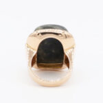 Ring mit Labradorit Gr 58 Rosegold Vorschau