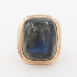 Ring mit Labradorit Gr 58 Rosegold Vorschau