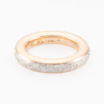 Pomellato Memoire-Ring Iconica mit Diamanten Gr 55 Rosegold Weißgold Vorschau