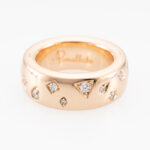 Pomellato Mittlerer Ring Iconica mit Diamanten Gr 56 Rosegold Vorschau