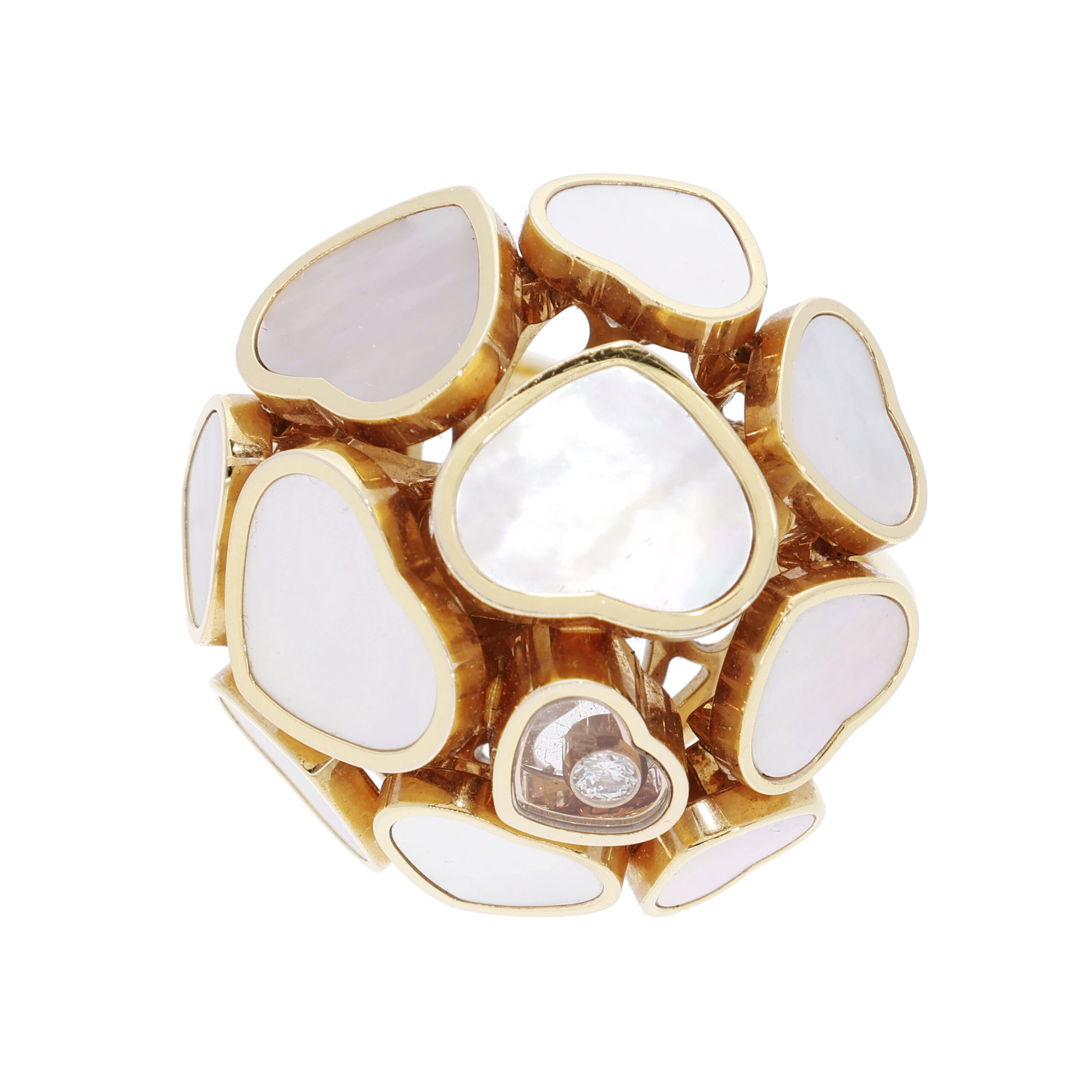 Chopard Happy Hearts Ring Gr 53 Rosegold inkl Box und Rechnung von 2022