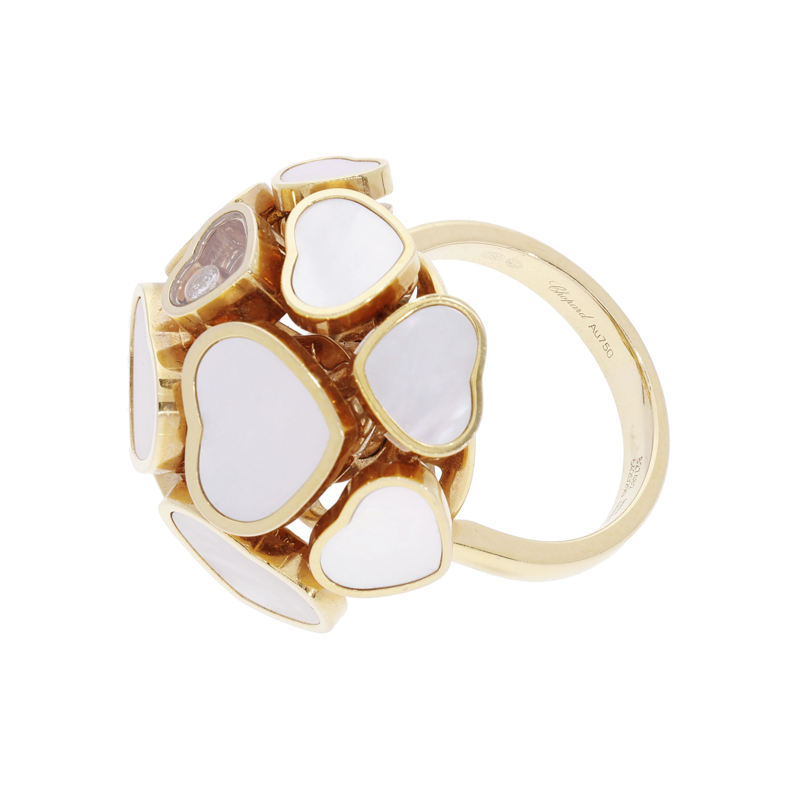 Chopard Happy Hearts Ring Gr 53 Rosegold inkl Box und Rechnung von 2022