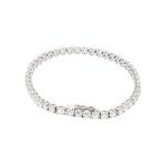 Tennisarmband mit 11,72 ct Diamanten 19 cm 585 Weißgold mit Etui & GCI Zertifikat Vorschau