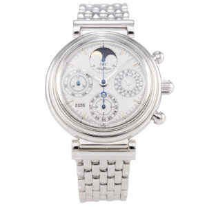 IWC Da Vinci Perpetual Calendar Chronograph 39mm Weißgold Ref. IW375003