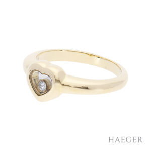 Chopard Happy Diamonds Ring Gr 53 Gelbgold