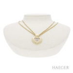 Chopard Happy Diamonds Collier doppelreihig 42 cm Gelbgold Vorschau