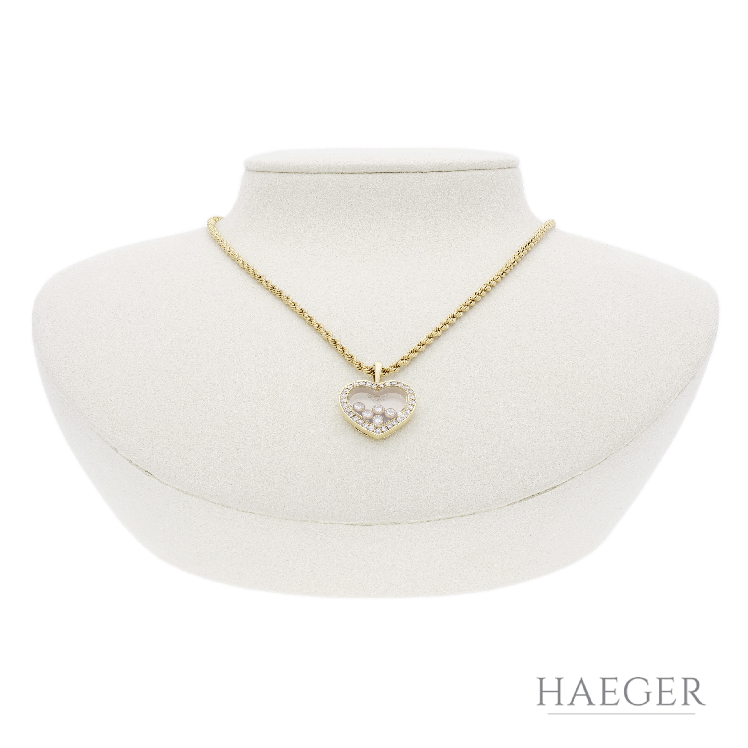 Chopard Happy Diamonds Collier 42 cm Gelbgold